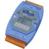 Addressable RS-485 to 2 x RS-232/RS-422/RS-485 Converter with 5 Digital input, 5 Digital output and 7-Segment LED Display (Blue Cover)ICP DAS
